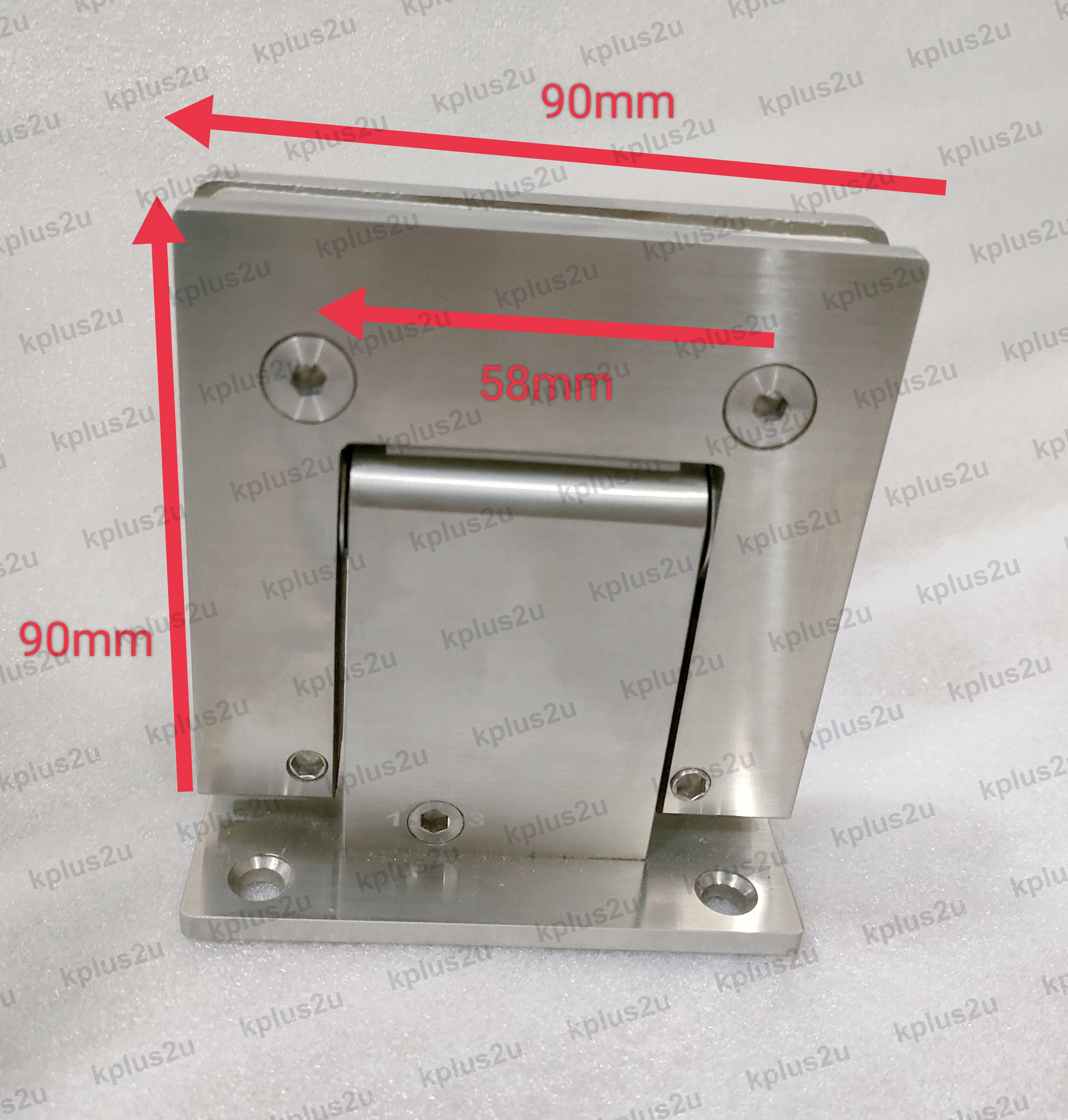 Hydrolic Shower Hinge Soft Close Shower Screen Engsel Pintu hidraulik ...