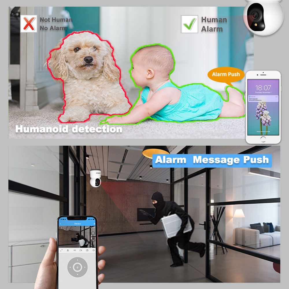 SRIHOME 3MP PTZ IP FHD Security Camera with Human Motion Tracking at ₹ 1600/piece in Noida