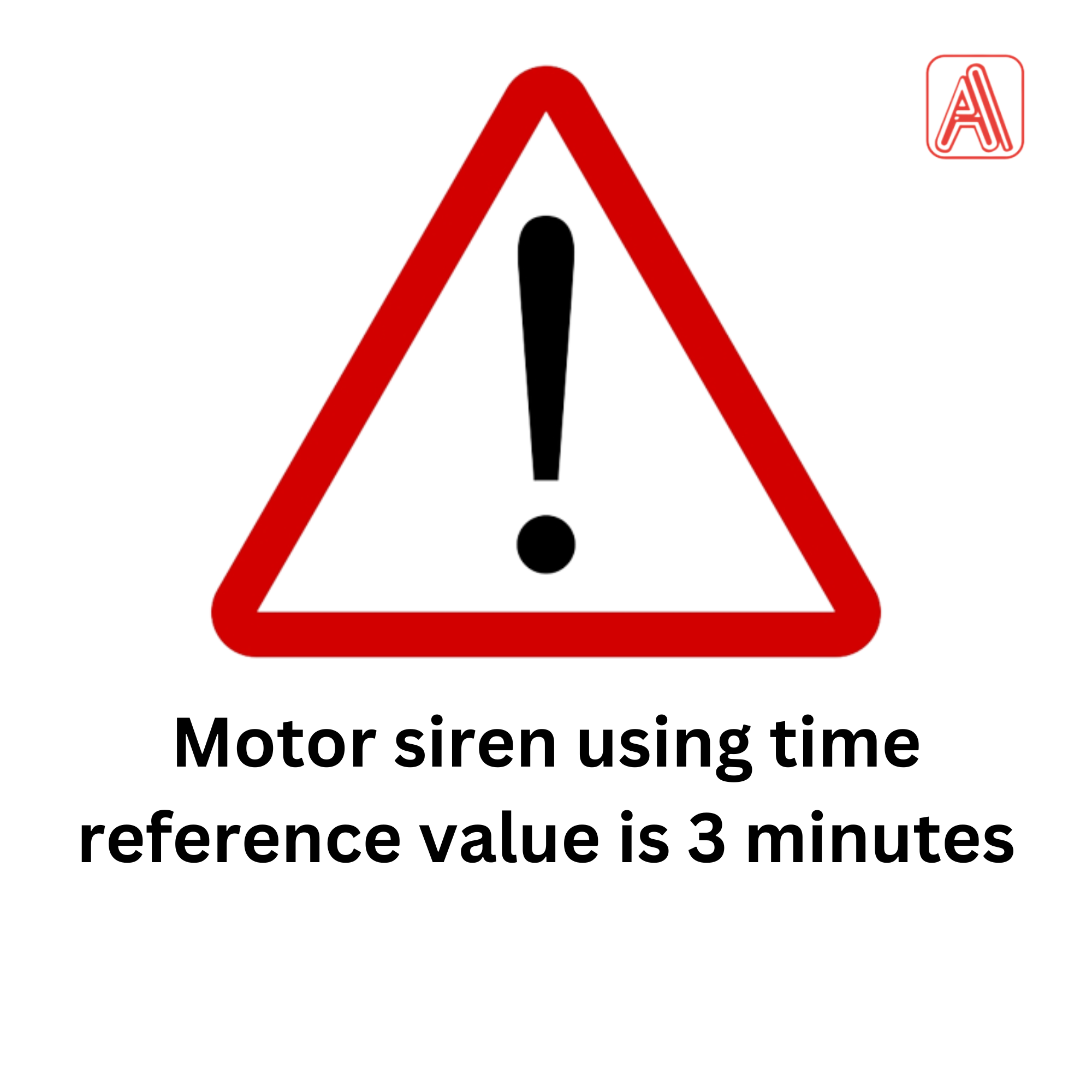 MS190 Mini Motor Siren 3 inch (3