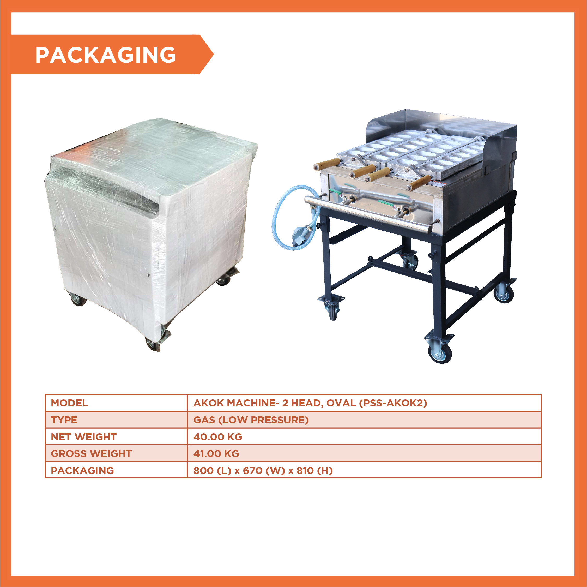 Bravo Kuih Akok Maker Pembakar Akok 2 Dapur Mesin Akok Shopee Malaysia