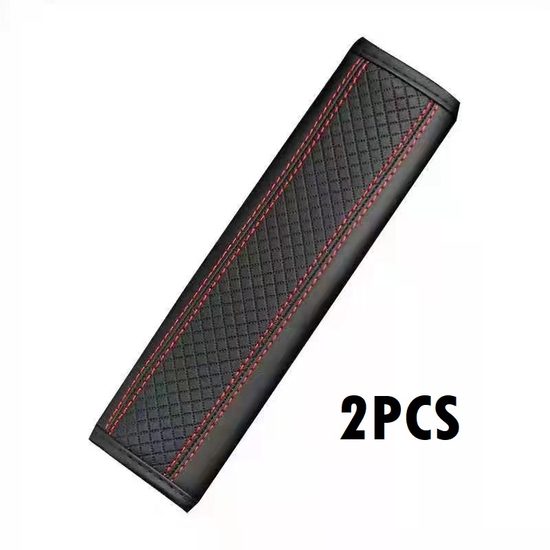 thumbnail image 2 of Booster Pads QOMAGO Car M 3 Color Performance Letters Seat Belt Cover Carbon Fiber Texture Car 2 of 10