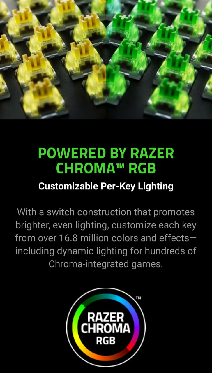 Razer BlackWidow V4 X Mechanical Gaming Keyboard Minecraft Edition | 6 ...