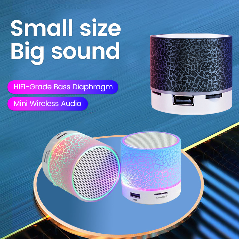 LED Wireless Bluetooth Speaker Mini Portable Bluetooth Speaker Support ...