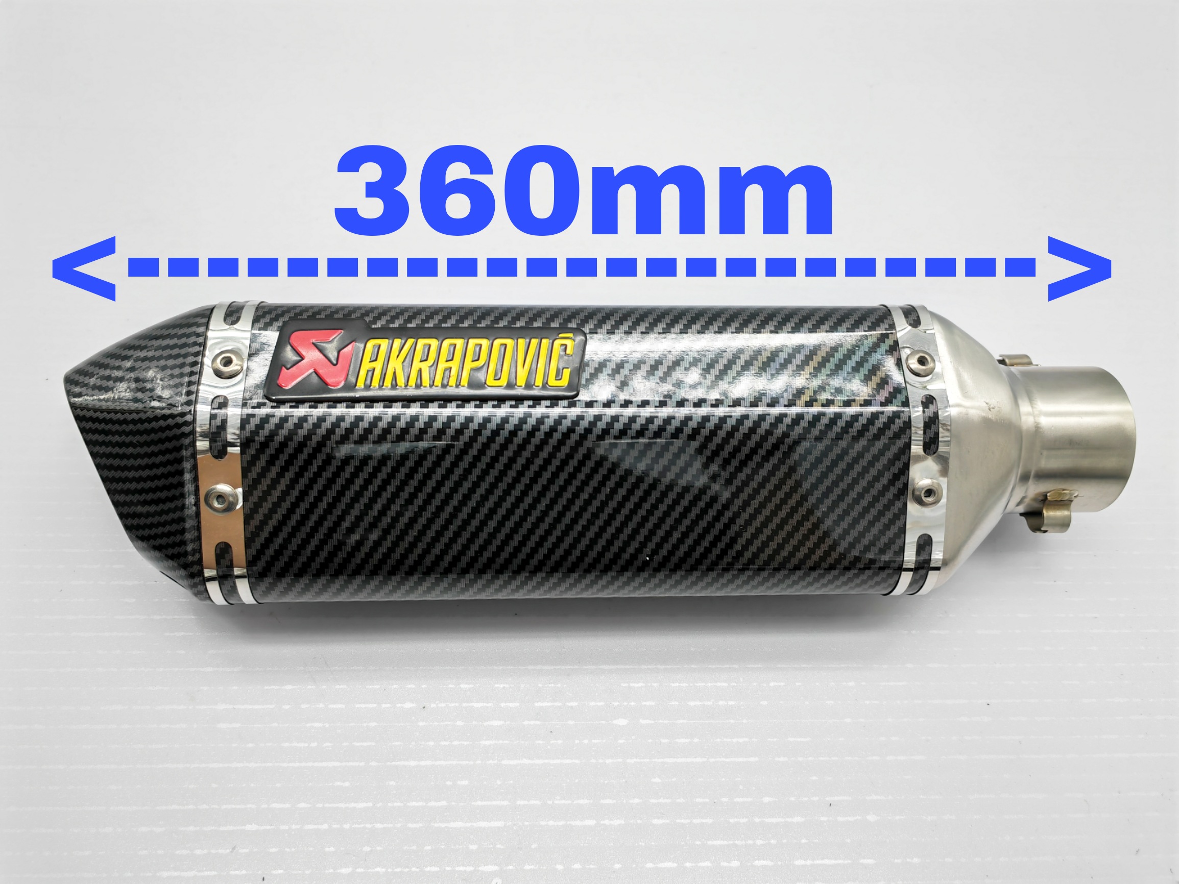 Yamaha R15 MT15 R15M Full System Exhaust + Power Boom Manifold Link ...