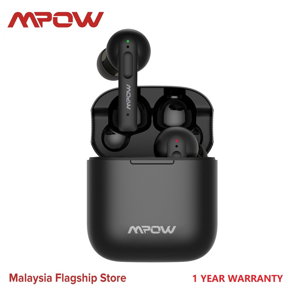 Upgraded Mpow X3 ANC Bluetooth Earbuds USB C Bluetooth Headphones Wireless Earphones Shopee Malaysia