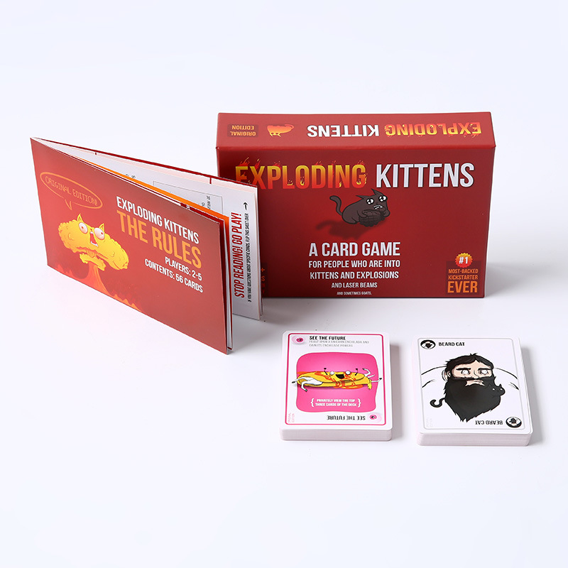 Exploding Kitten Exploding Kittens Board Mage Imploding Kittens ...