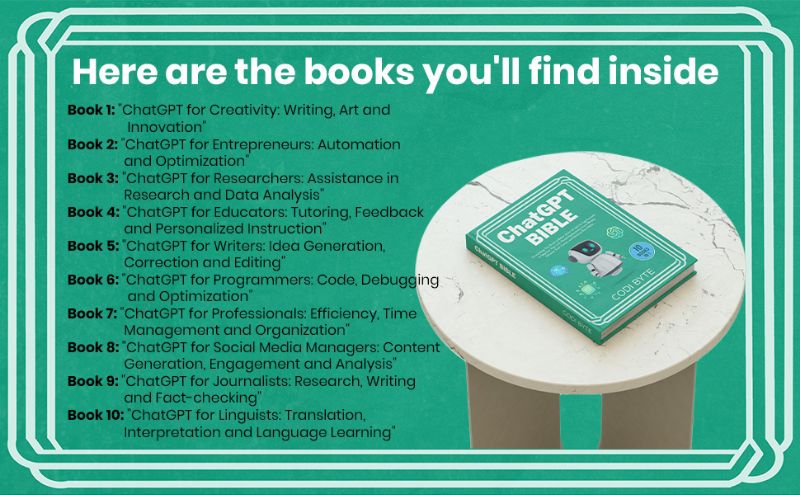 Codi Byte Chat GPT Bible - 10 Books in 1: Everything You Need to Know ...