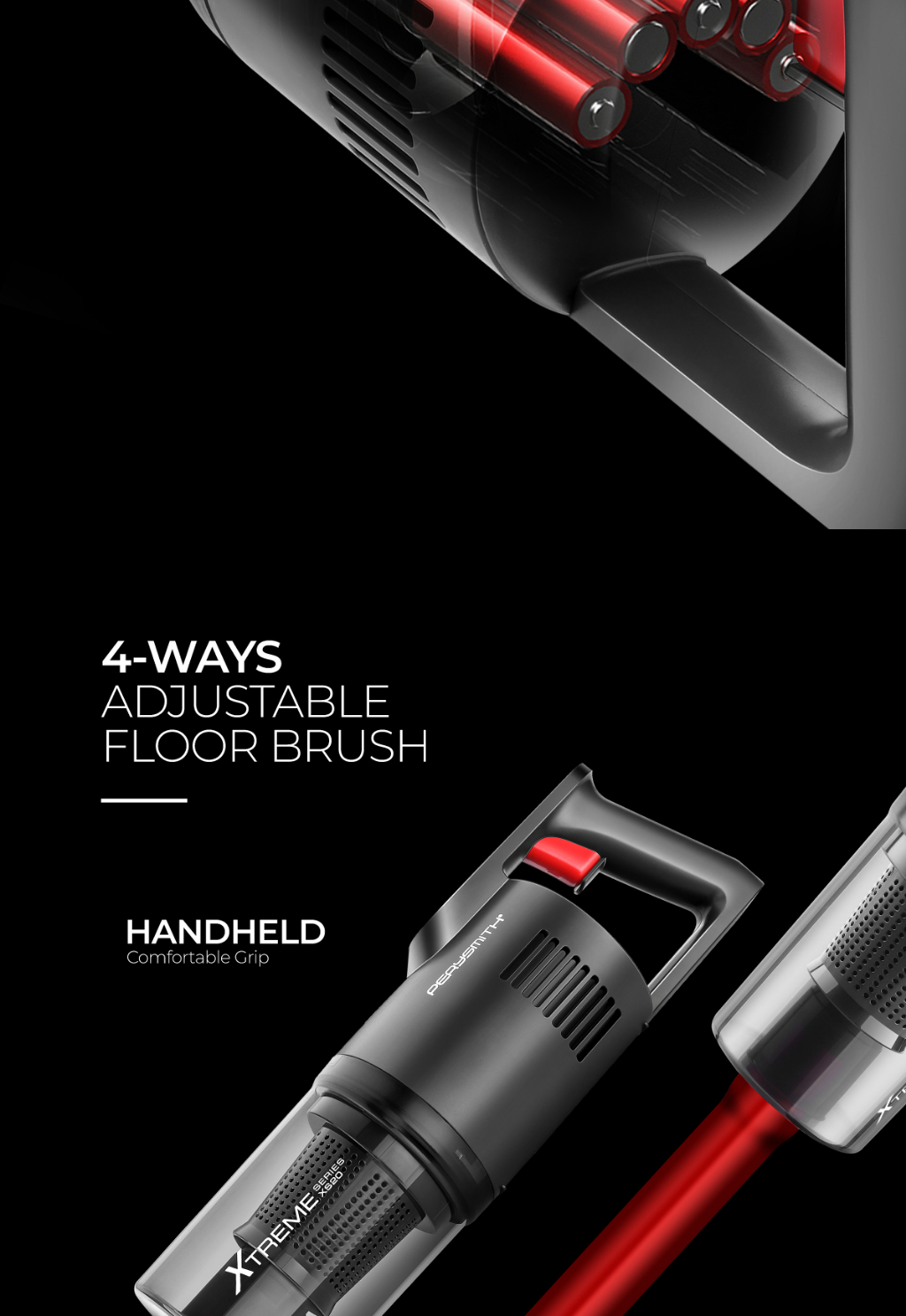 PerySmith Cordless Vacuum Cleaner Xtreme Series XS20 Shopee Malaysia