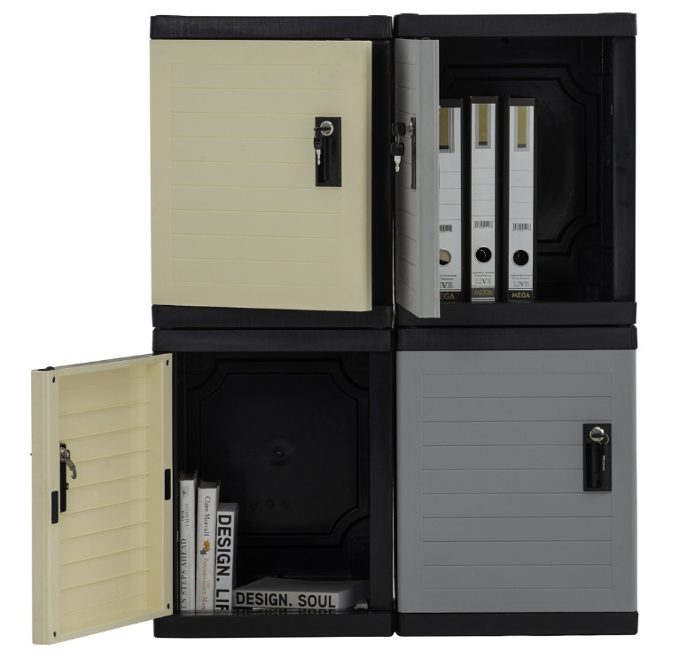 Plastic Cube Multicolor Locker Organizer Storage Home Living Furniture ...
