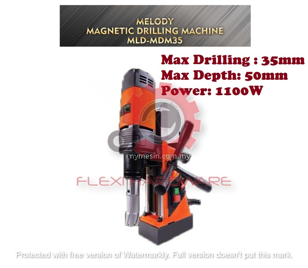 Melody MLD-MDM35 Magnetic Drilling Machine | Shopee Malaysia