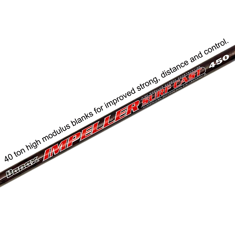 Banax Impeller Surf Cast Fishing Rod (14.7ft - 16.4ft) | Shopee Malaysia