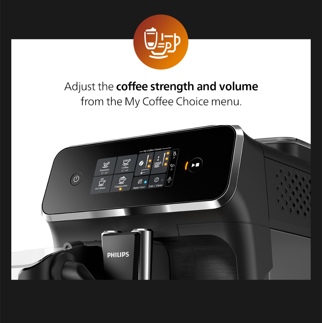 Philips 2200 Series Latte Go Coffee Series EP2230/EP2230/10 Shopee