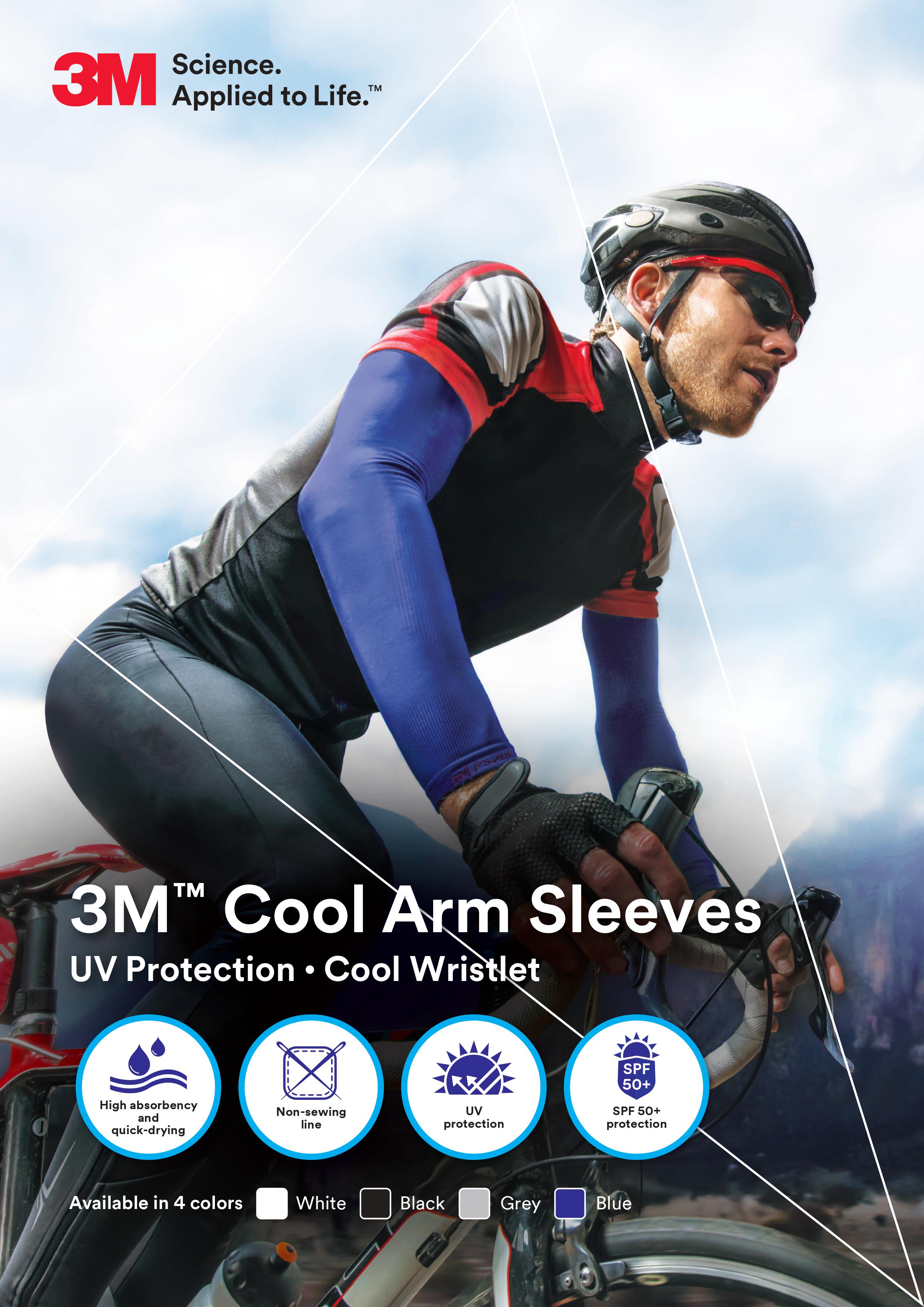 GamsungTex MIPAN Aqua-X UV Cut Arm Sleeves – Cool Quick-Dry Sun Protection Unisex One Size 5 thumbnail image
