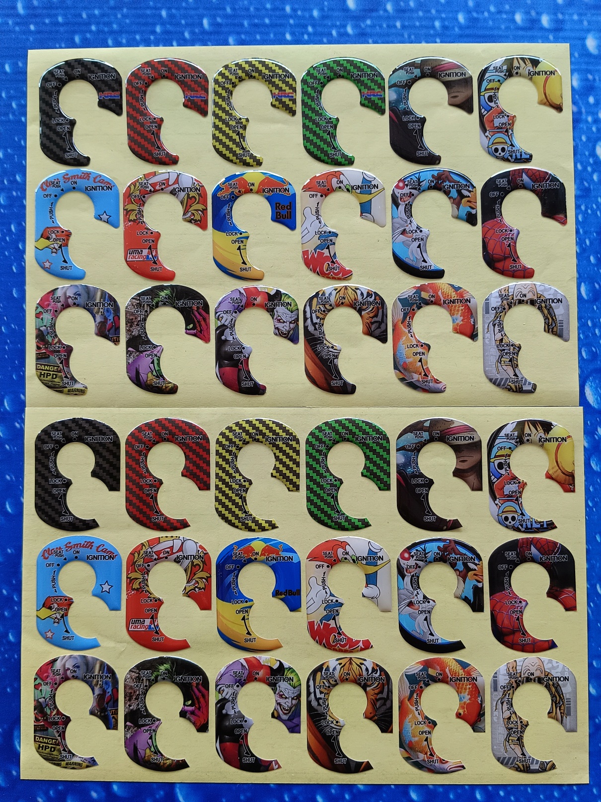 Honda Main Switch Sticker Ignition Key Epoxy Rs150/Dash/Wave | Shopee ...