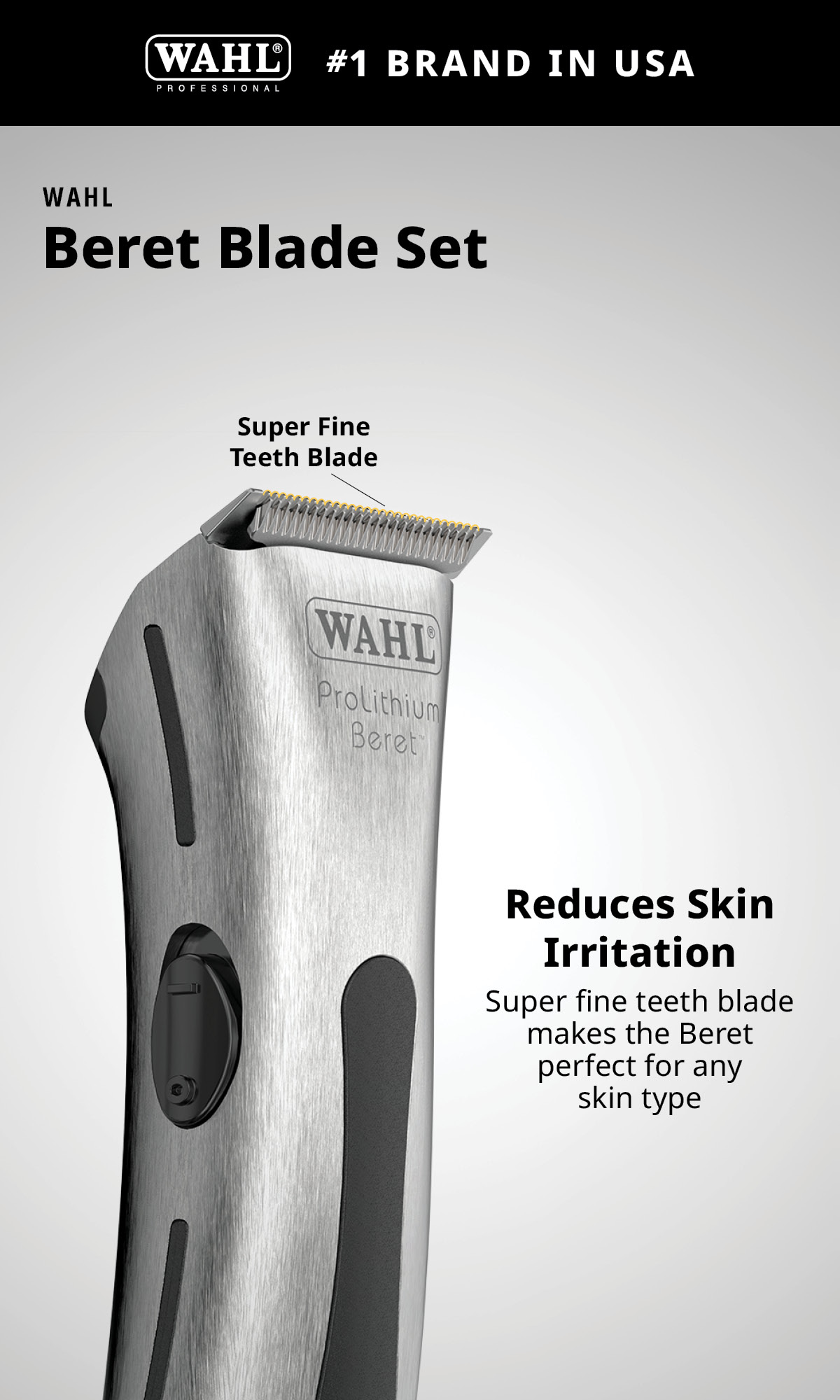 Wahl Beret Trimmer Mag Blade Set - Trimmer Blade, Hair Trimmer | Shopee ...