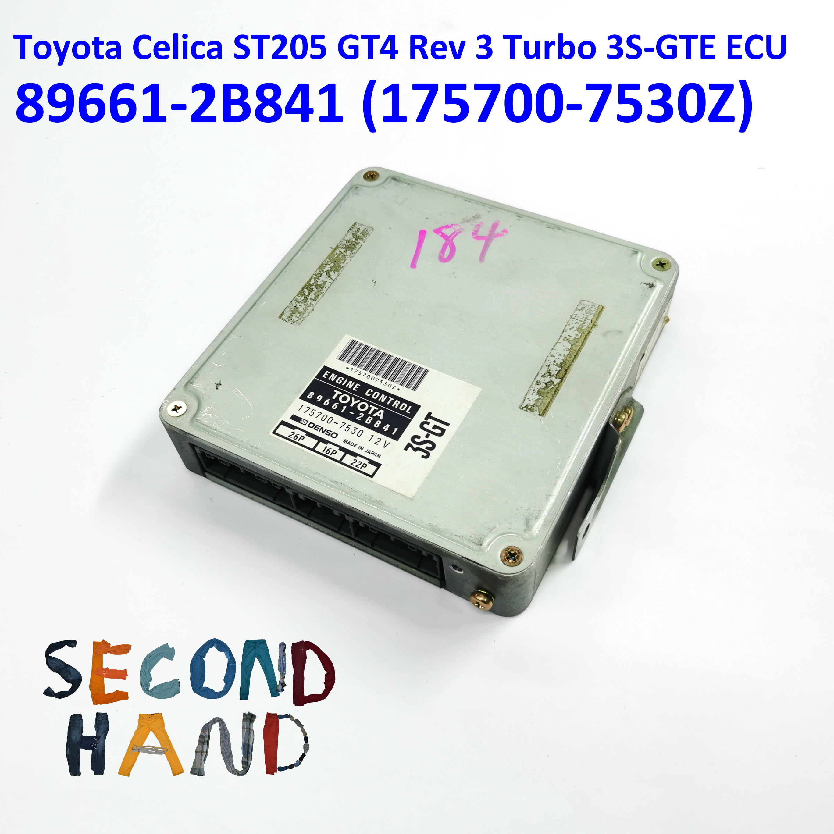 Toyota Celica ST205 GT4 Rev 3 Turbo 3S-GTE ECU – 89661-2B841  (*1757007530Z*) | Shopee Malaysia