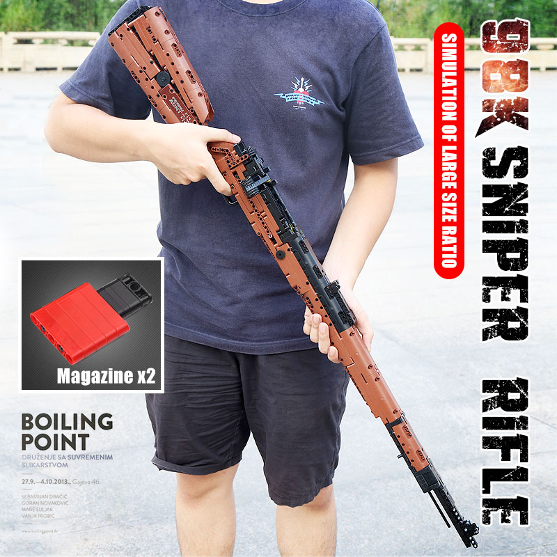 Mould King 14002S 14002 Military Weapon Mauser 98K Sniper Rifle ...