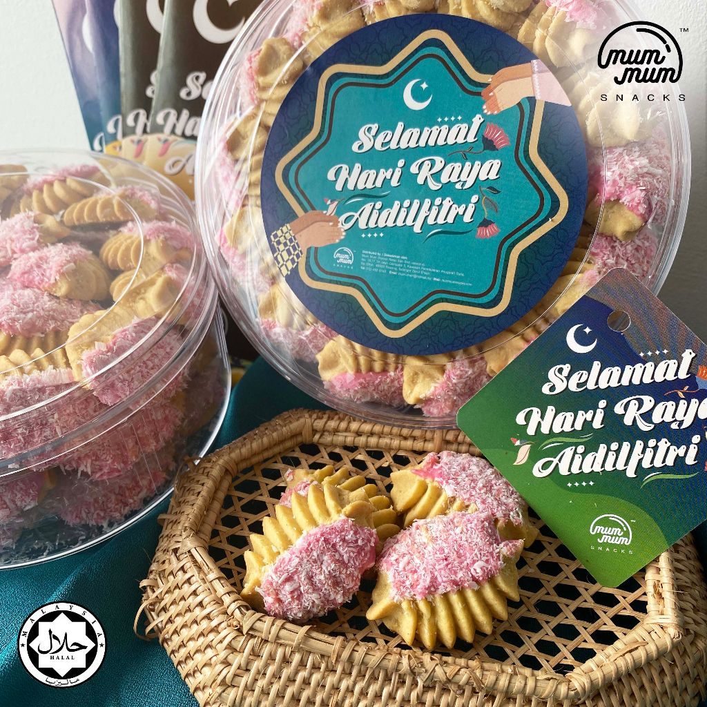 [RAYA COOKIE] Coconut Delight / Biskut Butter Kelapa | Shopee Malaysia