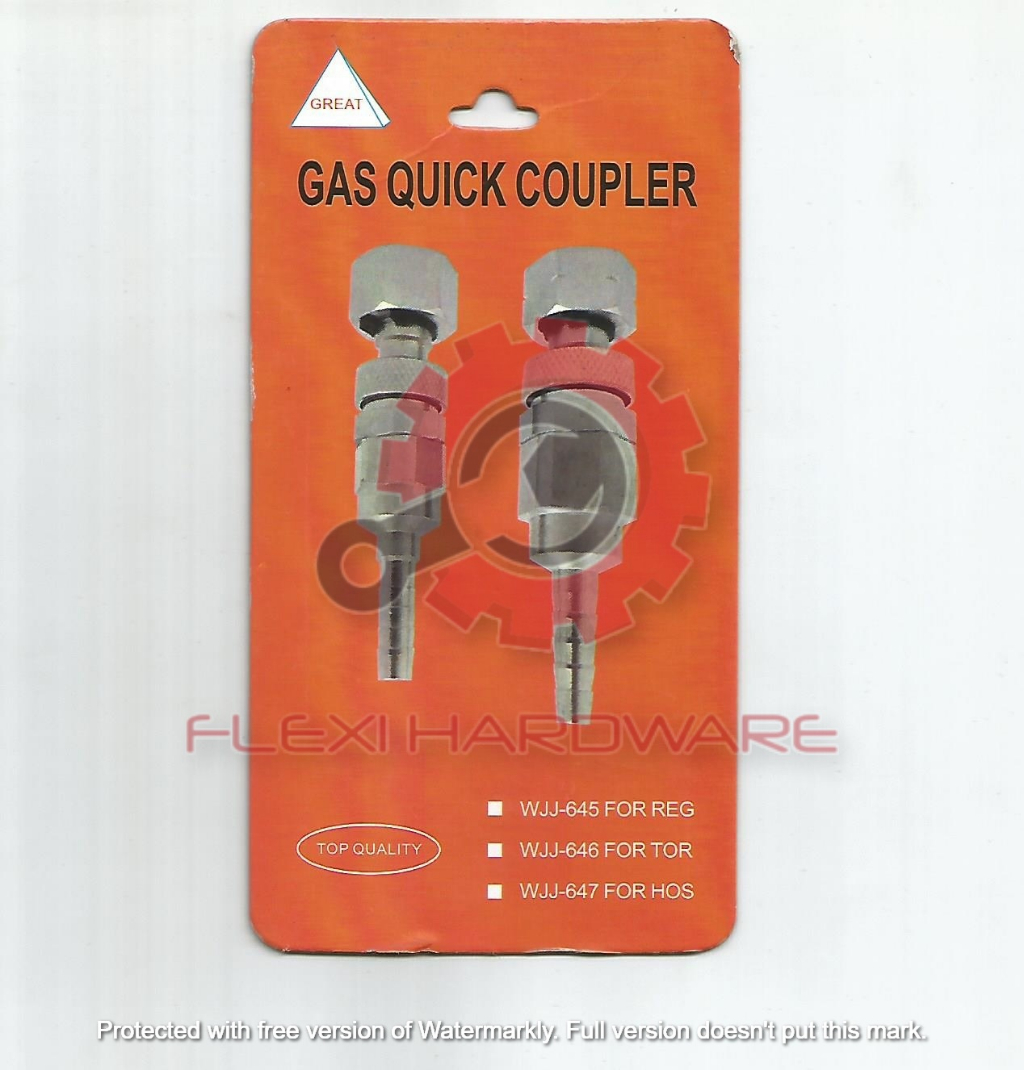 Gas Acetylene Oxygen Oxy Quick Connect Coupler Set Hose - Hose / Torch ...