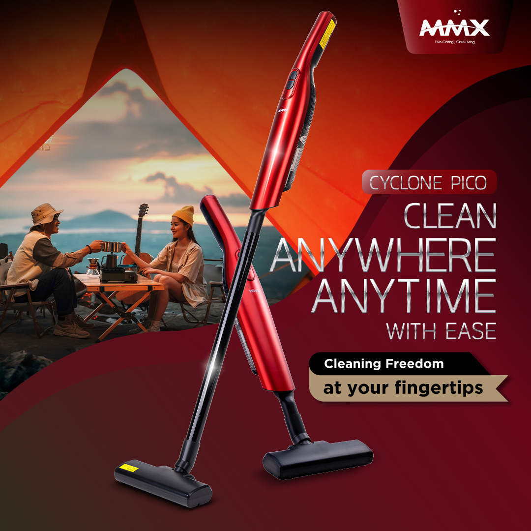 MMX Cyclone Pico A17 Cordless Handheld Vacuum Cleaner Red MMXVC177R