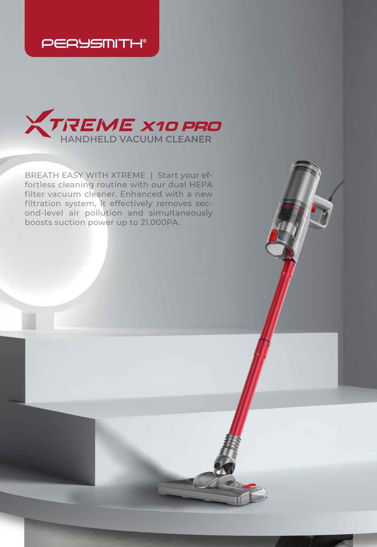 PerySmith Handheld Vacuum Cleaner Xtreme Series X10 Pro (1000W) Shopee Malaysia