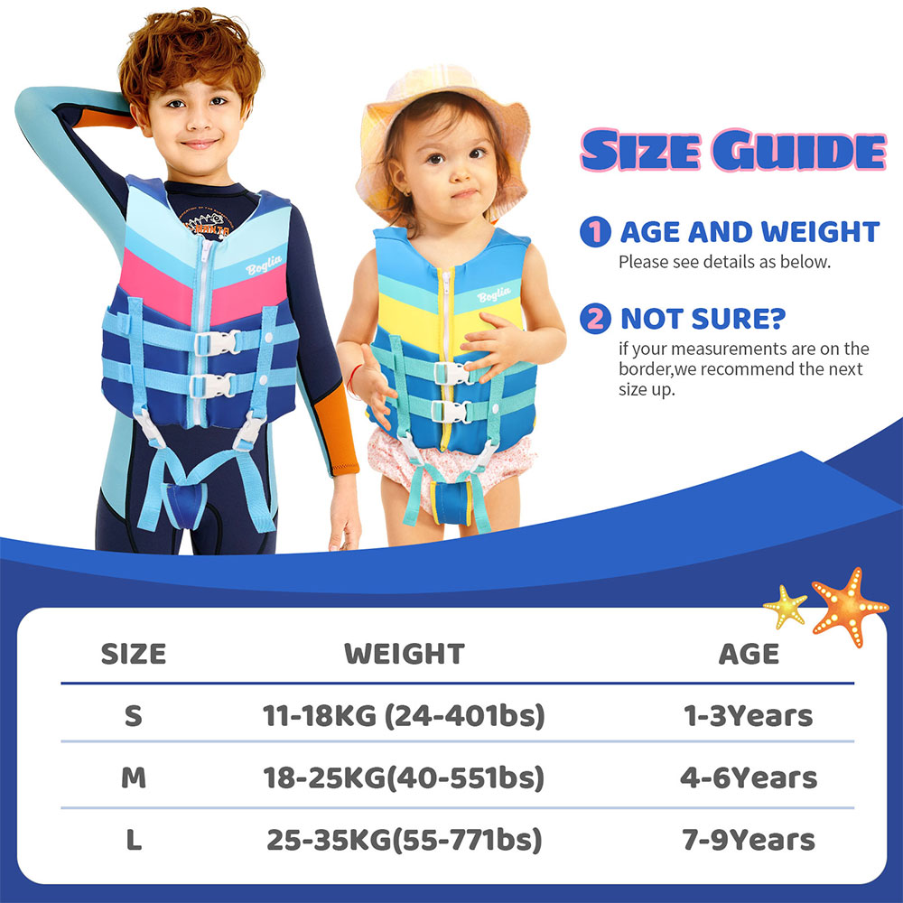 Gogokids Kids Life Jacket Kids Life Vest Safe Life Jacket Outdoor ...