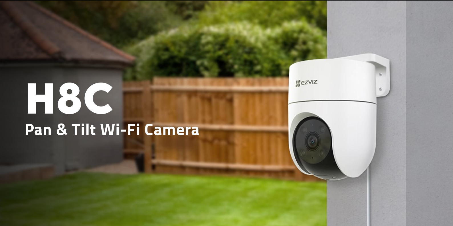 EZVIZ H8c - Feature-Rich Pan & Tilt Wi-Fi Camera