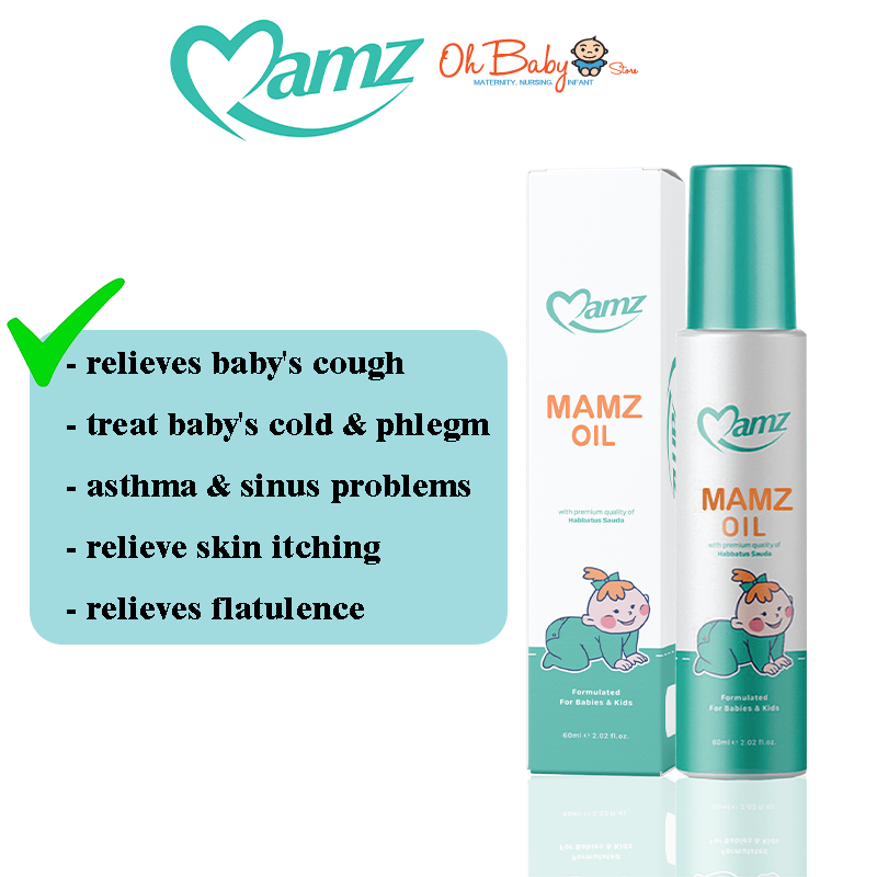 Mamz Baby Oil (60ml) | Shopee Malaysia