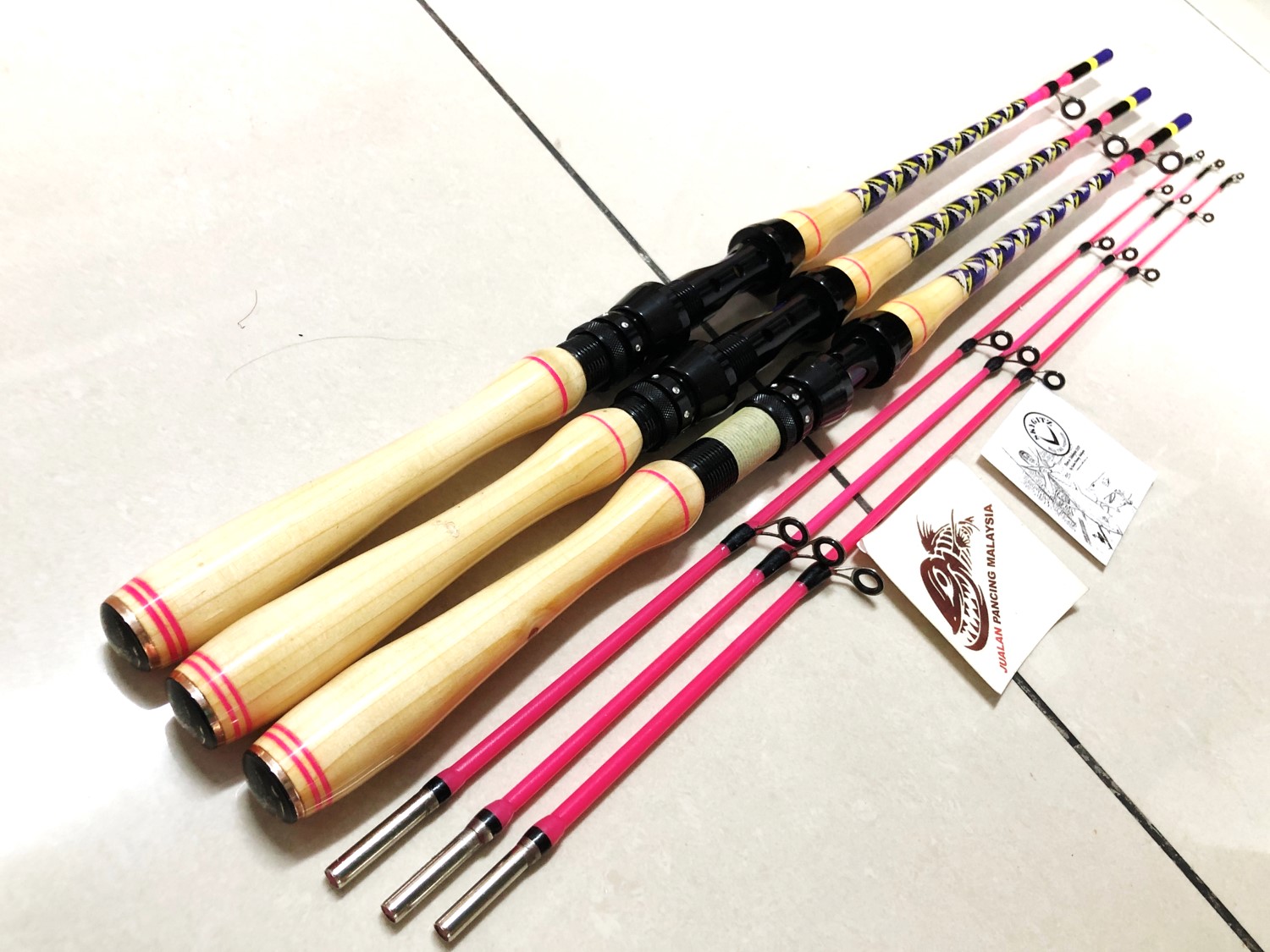 SKYGITZ MALAYSIA JORAN UDANG HANDMADE CUSTOM KAYU JATI BELANDA SUPER ...