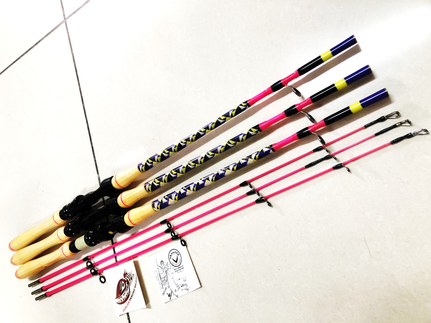SKYGITZ MALAYSIA JORAN UDANG HANDMADE CUSTOM KAYU JATI BELANDA SUPER ...