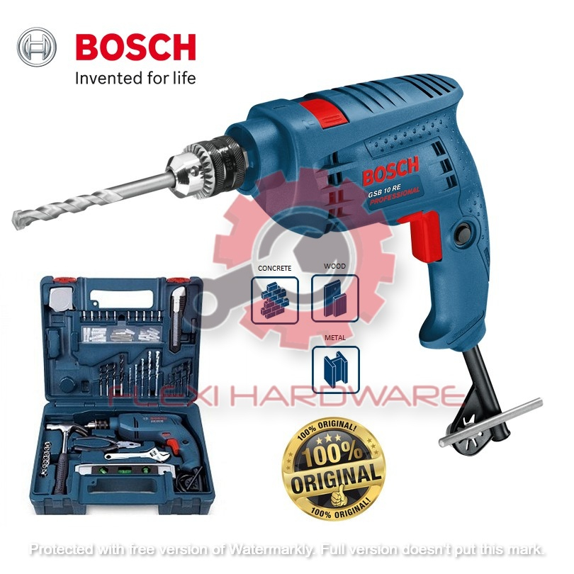 Bosch gsb 10 store re concrete