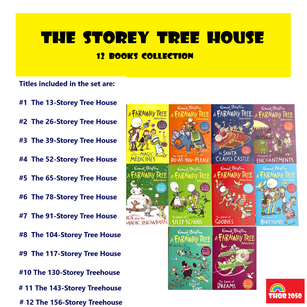 【the Storey Treehouse】【storey treehouse】【 12 books 】the Storey Tree ...
