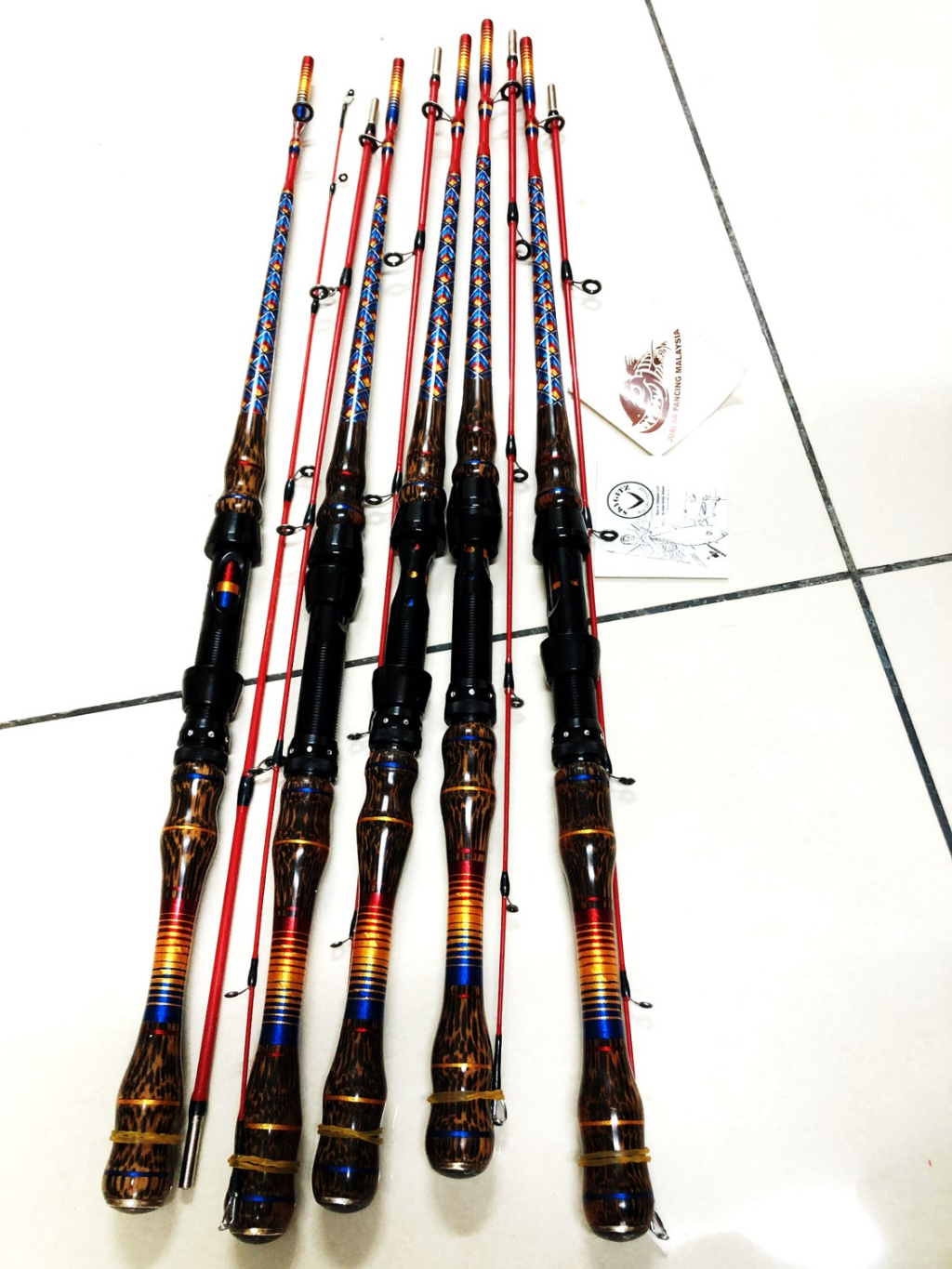 SKYGITZ MALAYSIA JORAN UDANG HANDMADE CUSTOM KAYU JATI BELANDA SUPER ...