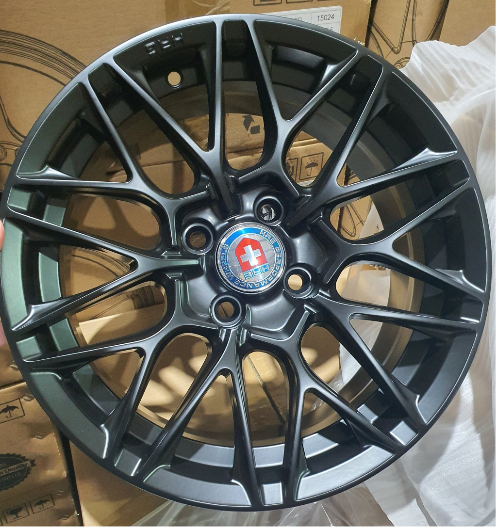 HRE Sport Rim 15Inch 15x6.5 4x100 ET35 RIM BARU MATT BLACK (FLOW ...