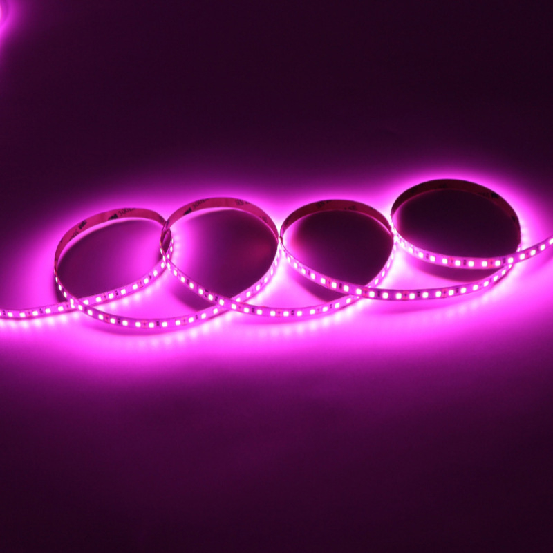 1-9M 240V Pink IP65 LED Strip Light With Double Side Tape 10CM Cuttable ...