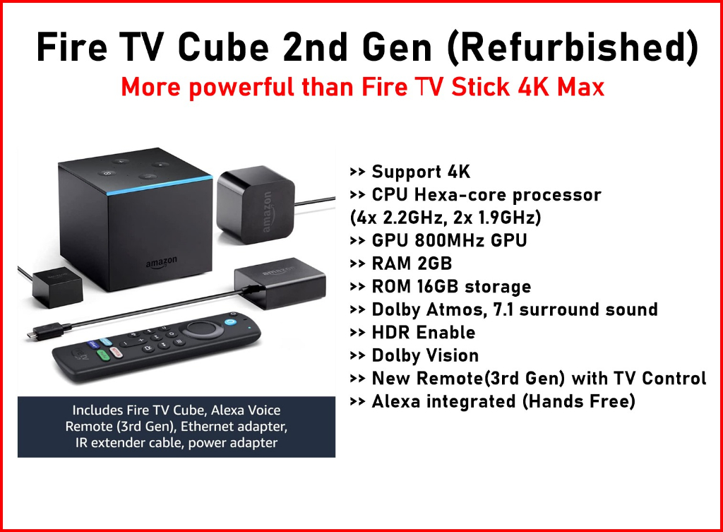 2023 Amazon Fire TV Stick 4K Max Firestick 4K 2023 AFTV Cube