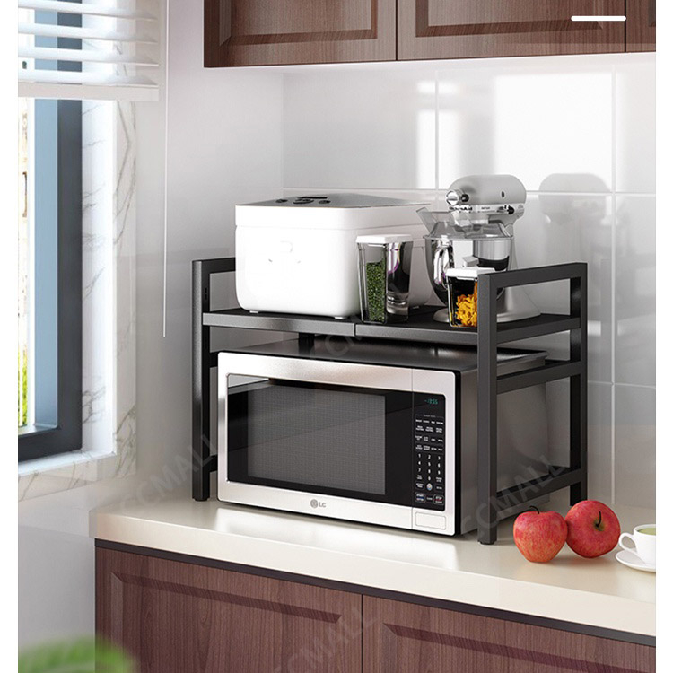 Microwave Rack Kitchen Rack Metal Oven Rack Household Steel kitchen ...