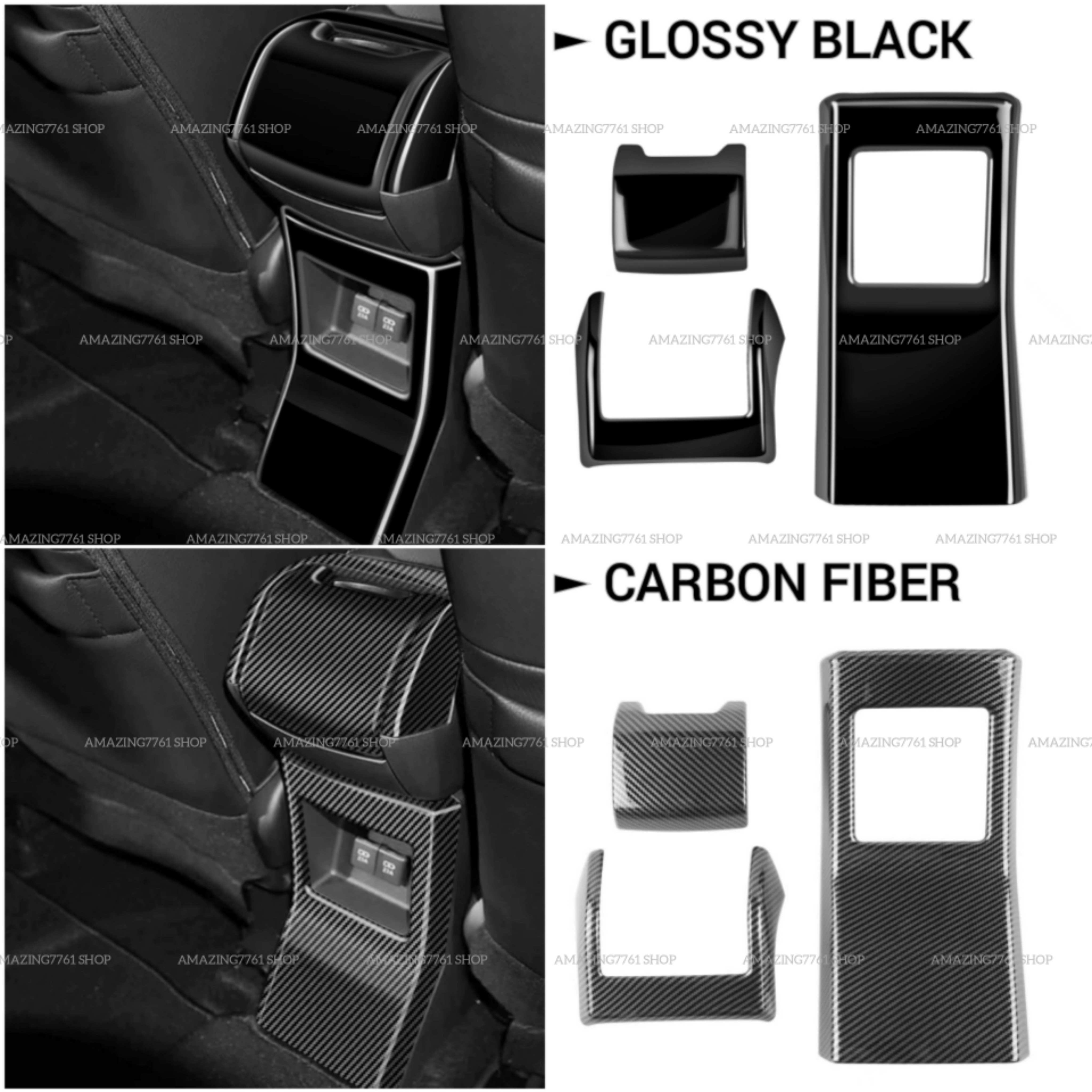 AMAZING PERODUA NEW ALZA 2022-2024 CAR ARM REST SIDE CONSOLE BOX FRAME ...