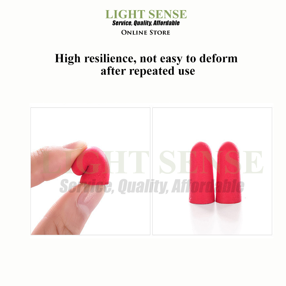 1 Pairs Sponge Ear Plugs / Penyumbat Telinga Span / 隔音海绵耳塞 | Shopee ...