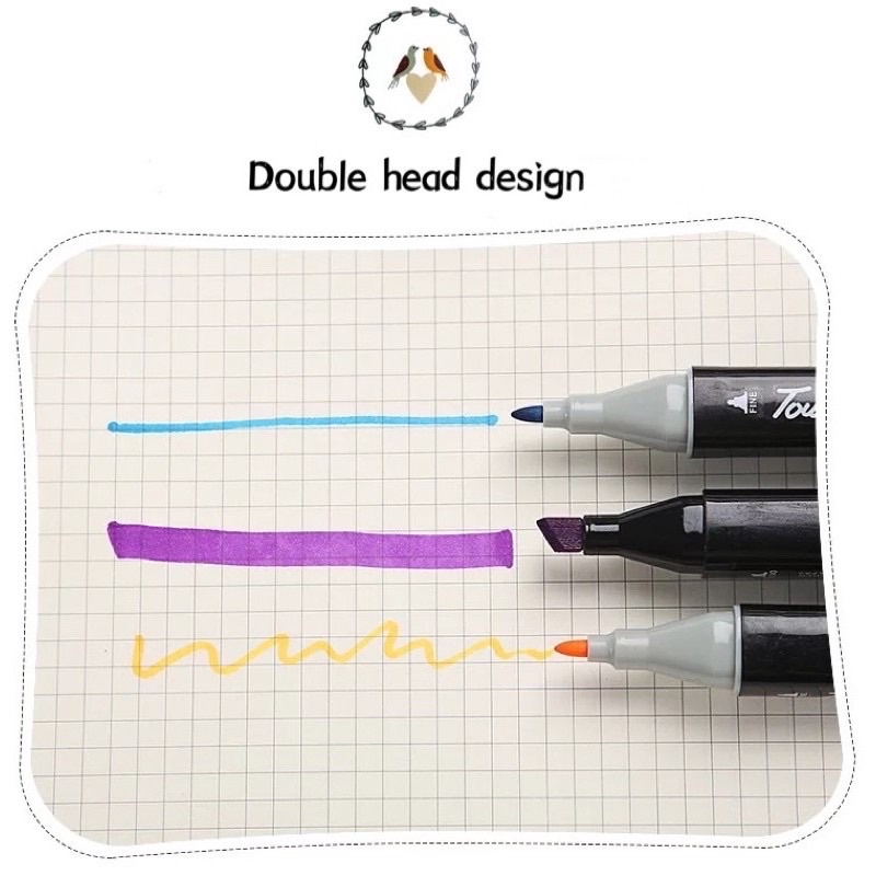 80/168/262 Colors Marker Pen Markers Set Sketch Set Manga Design Double  Head Brush Pen For School Art Supplies Design Marker 2023 - $27.99