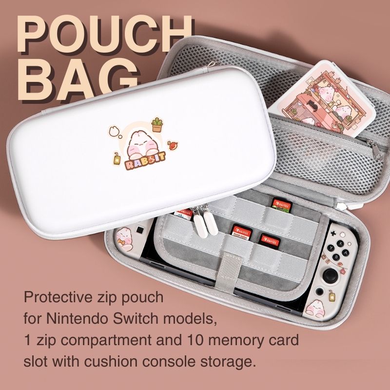 MONA Nintendo Switch Case for Switch OLED/V1/V2 Dockable Protective ...