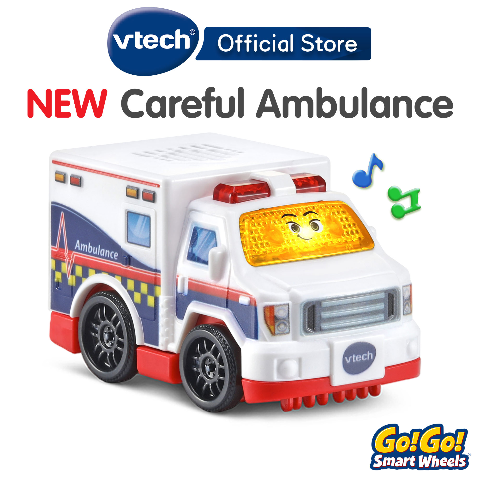 Vtech toot toot hot sale emergency vehicles set