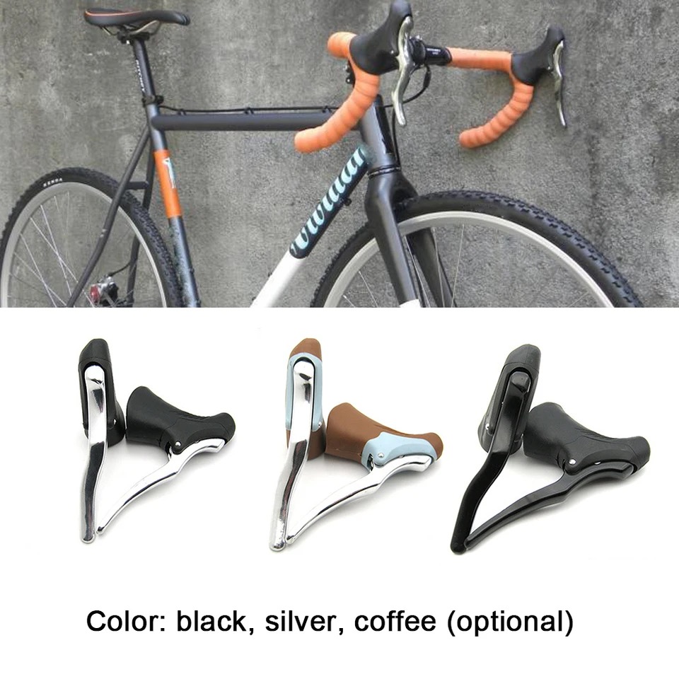 Dino Bikes Premium Fixie Road Bike Drop Bar Brake Lever Lightweight Alloy Lever Brek Basikal Fixie Shopee Malaysia