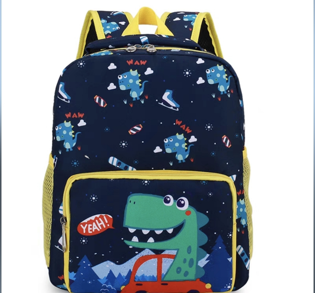 Ready Stock Children School Bag Children Backpack Dinosaur Kids