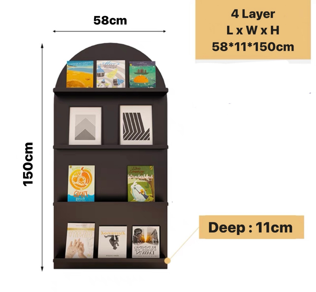 DIY Decoration Display Rack Book Stand Display Stand Magazine Rack ...