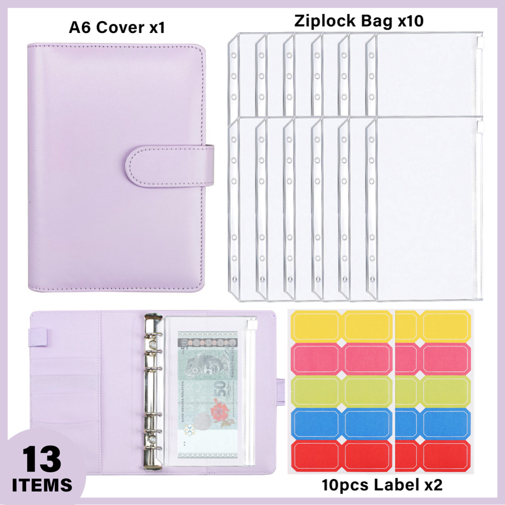 Whitespace PU Leather Cash Planner Value Set Deluxe Quality Buku 
