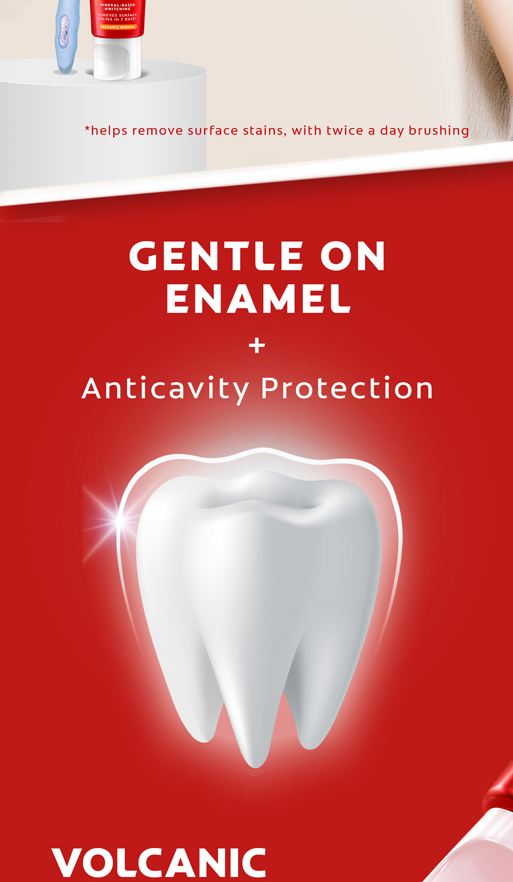 Colgate Optic White Volcanic Whitening Toothpaste (100g) Shopee Malaysia