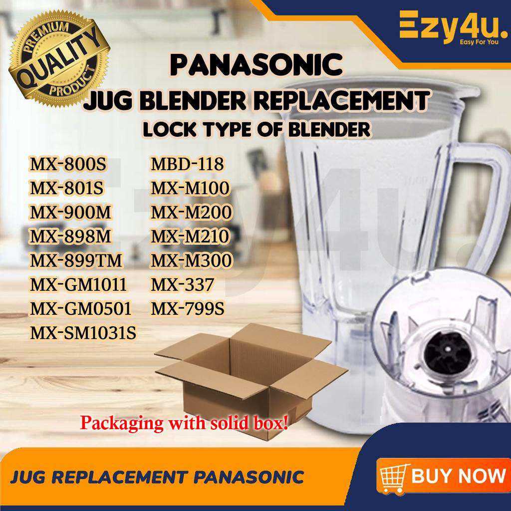 P@nason1c Blender Jug Replacement 4 Blade / 6 Blade Lock Type Premium ...