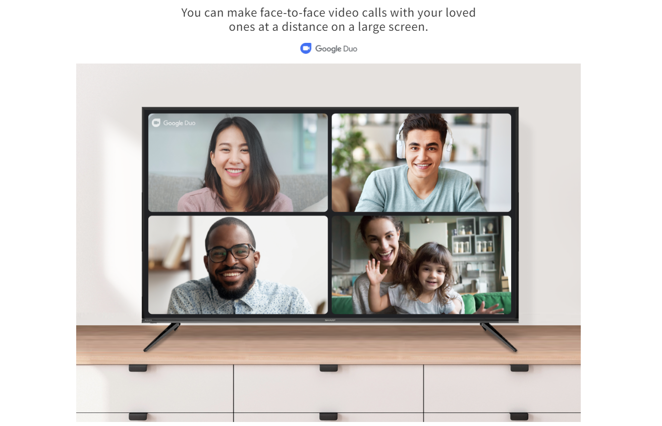 [FAST DELIVERY] Sharp 42"~75" AQUOS LED TV 4K Ultra HD Google TV ...