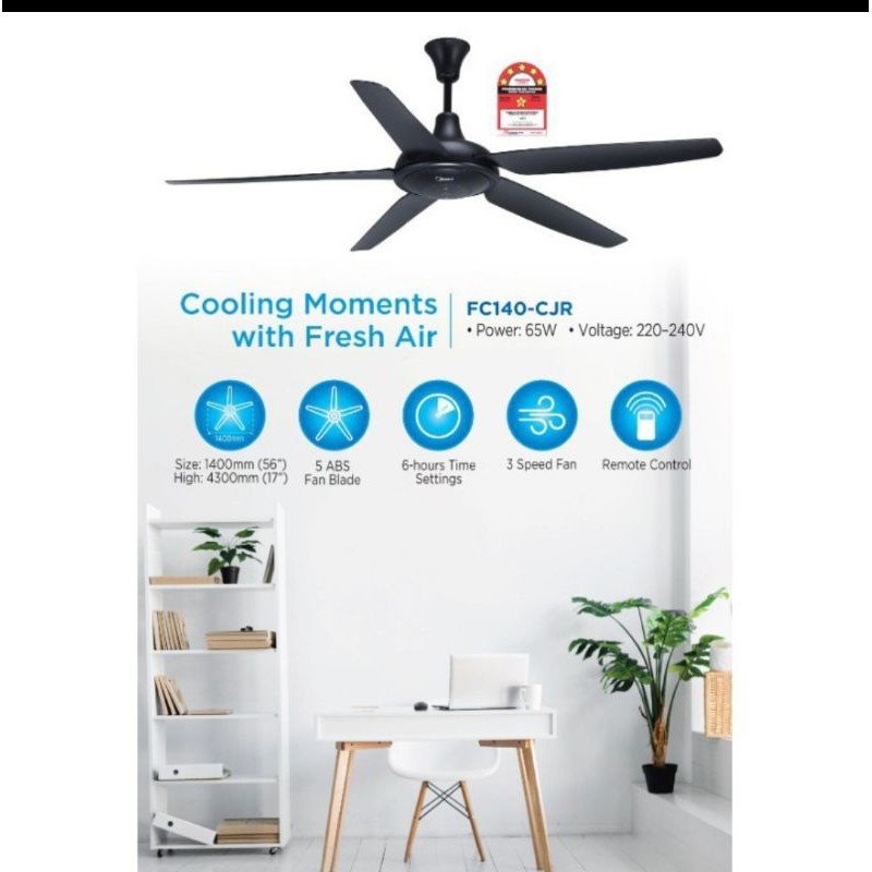 [2 UNITS] Midea Ceiling Fan (56